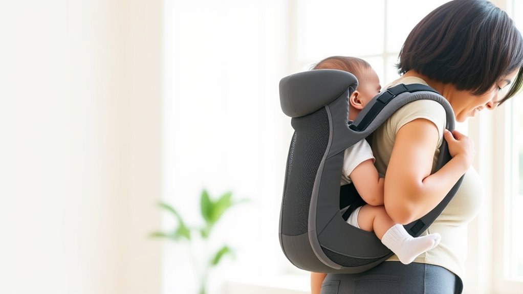 comfortable ergonomic support straps