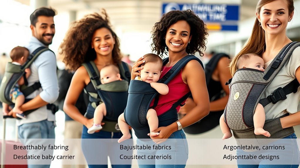 comfortable ergonomic travel carrier