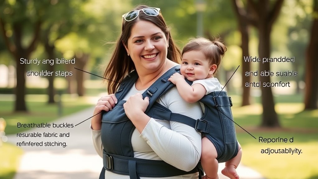 comfortable plus size carrier