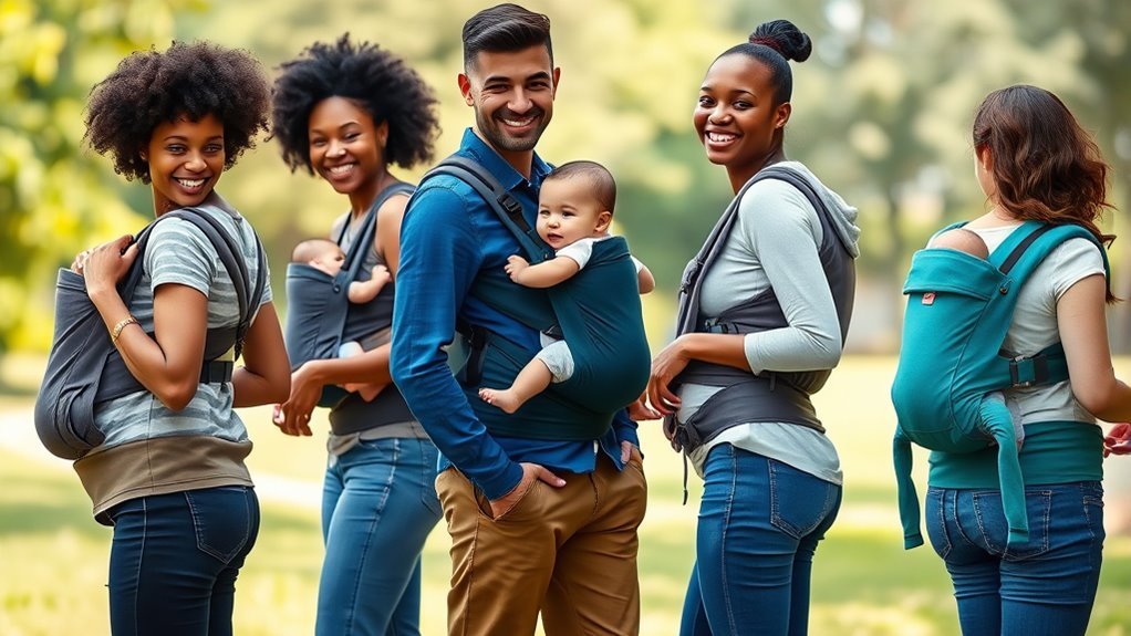 comfortable safe adjustable carriers