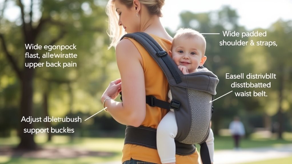 ergonomic adjustable breathable support