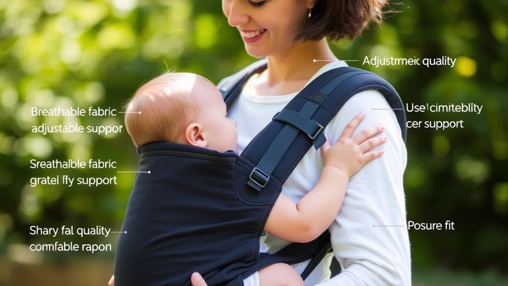 ergonomic adjustable safe supportive