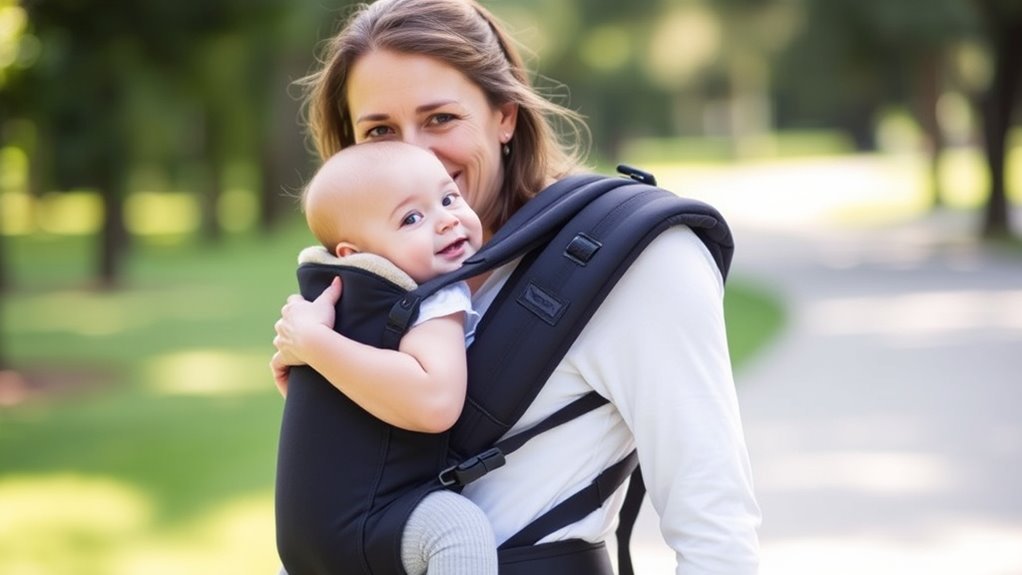 ergonomic adjustable supportive carriers