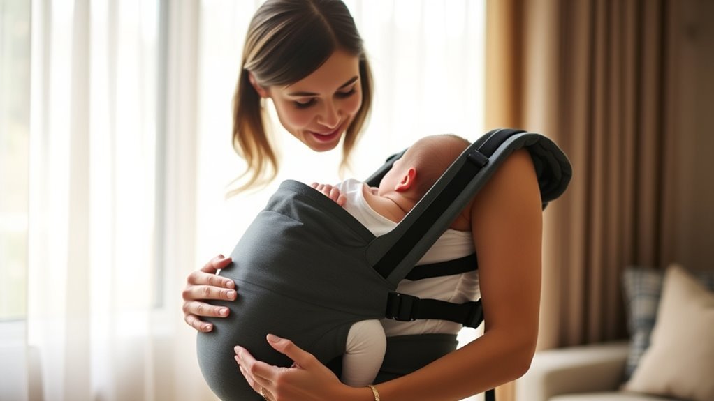 gentle adjustable supportive carrier