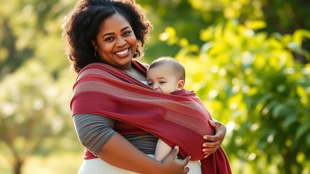 plus size baby carrier options