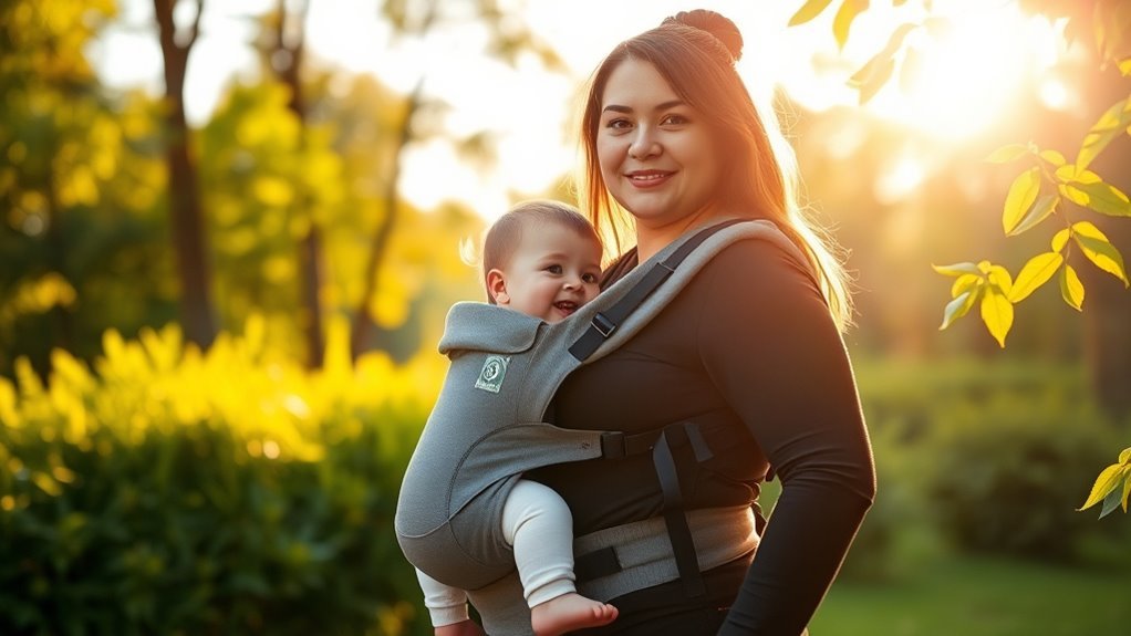 plus size baby carriers