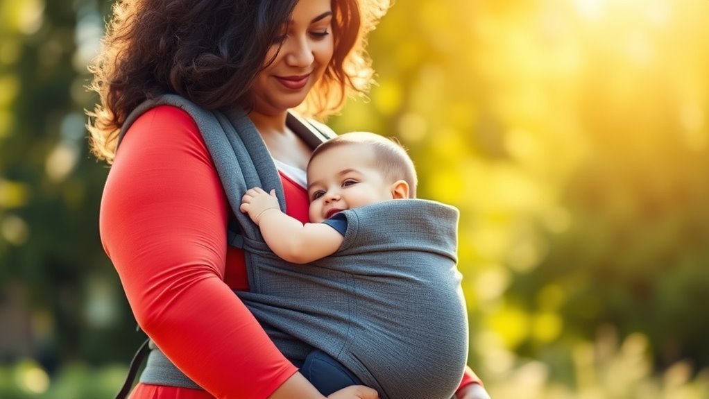 plus size baby carriers