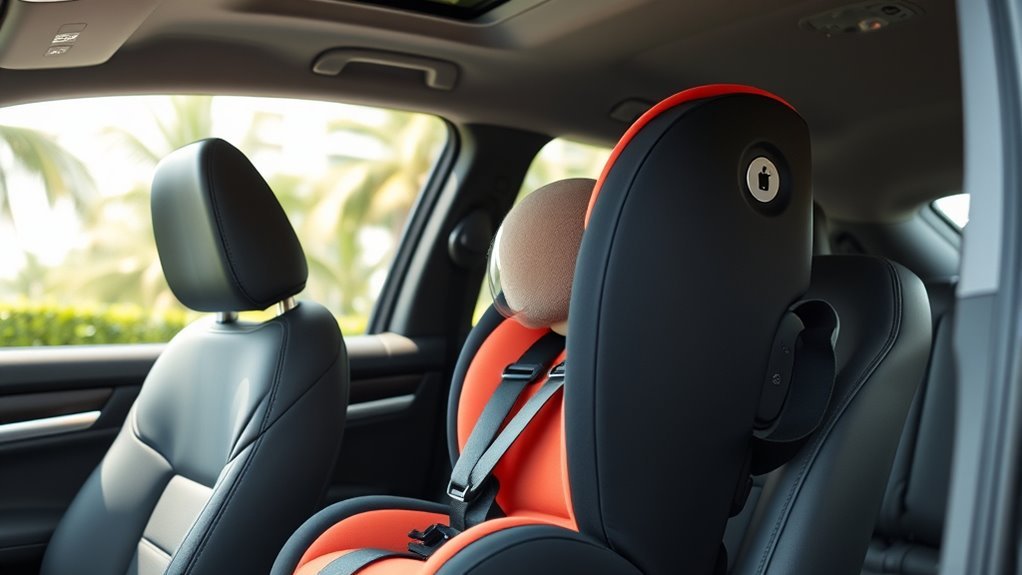 safe adjustable baby car seat