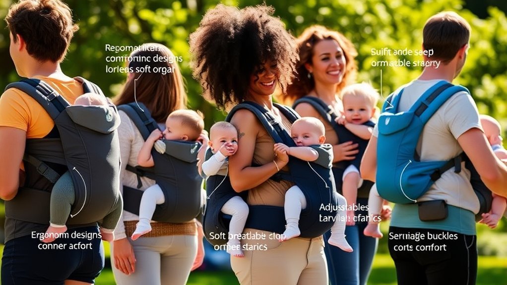 safe comfortable adjustable carrier