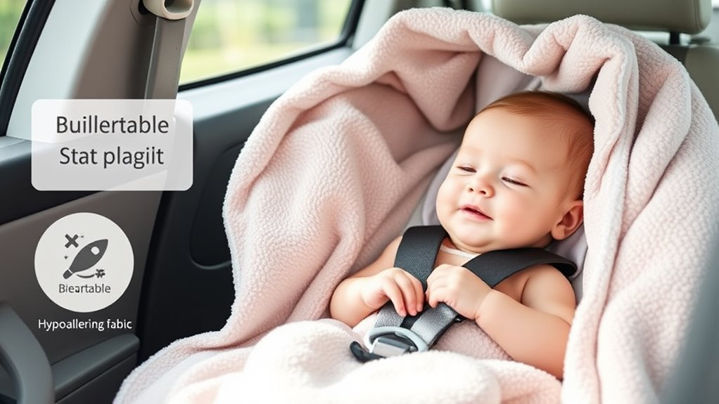 safe comfortable easy care blanket