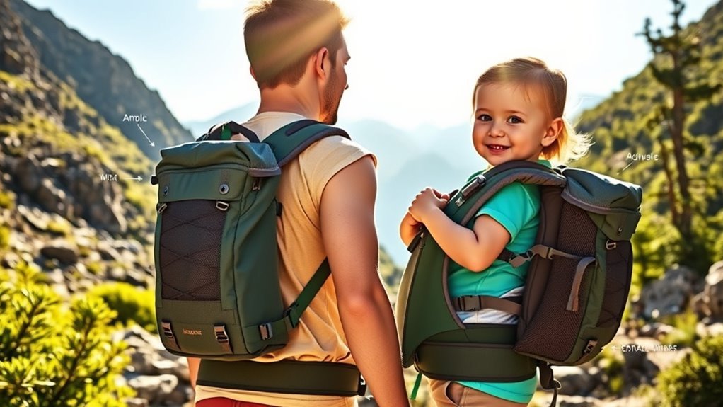 safe comfortable hiking carriers