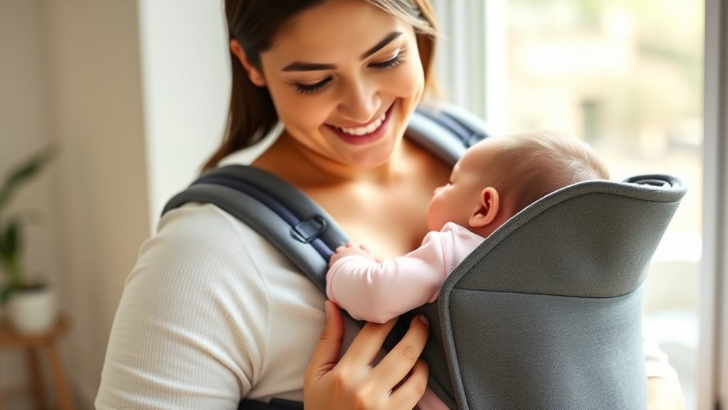 safe ergonomic adjustable carrier
