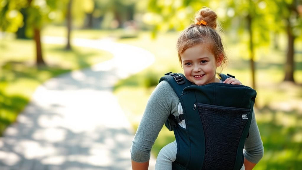 safe ergonomic adjustable carrier