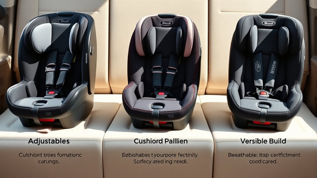 safety comfort adjustability compatibility