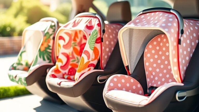 summer baby car seat covers