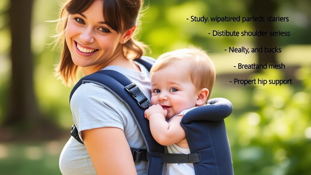 supportive adjustable durable carrier