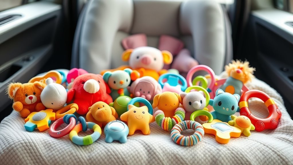 top baby car seat toys