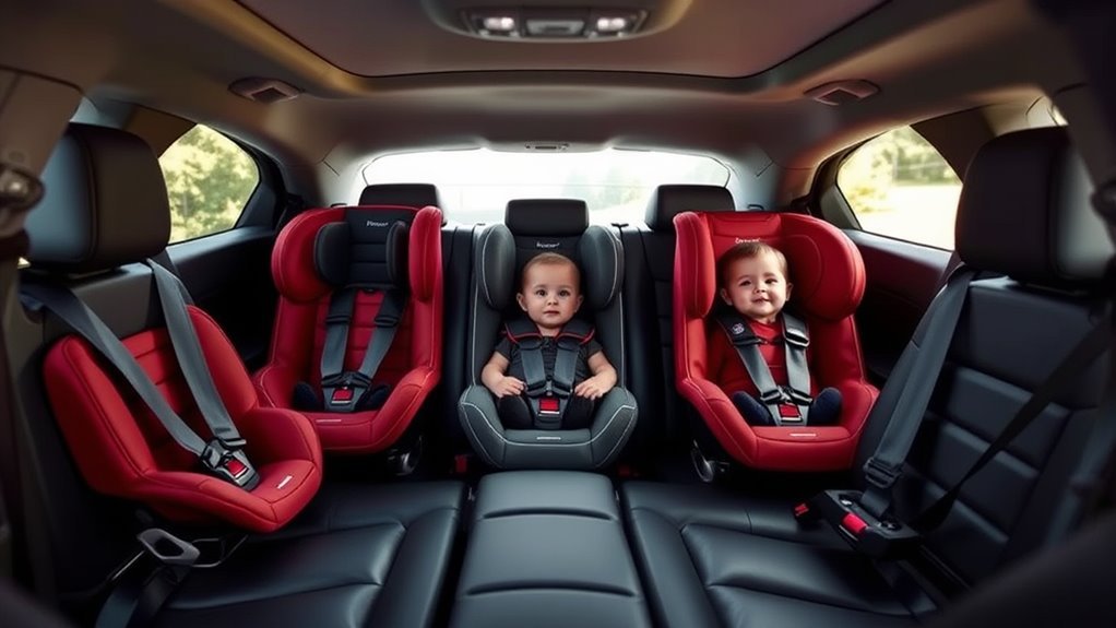 top baby seat locations