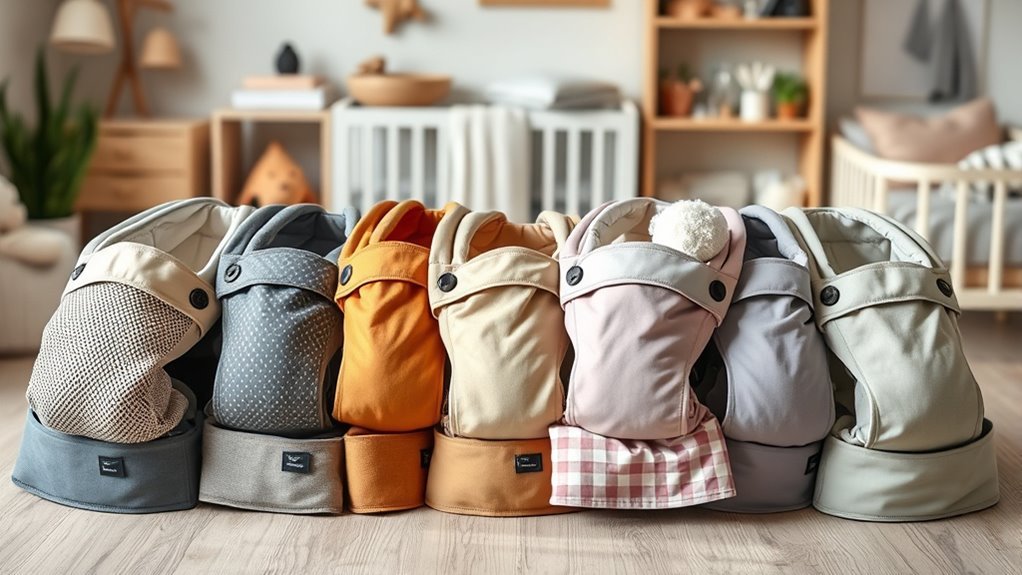 top fabric baby carriers