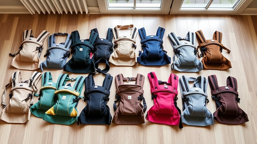top front baby carriers