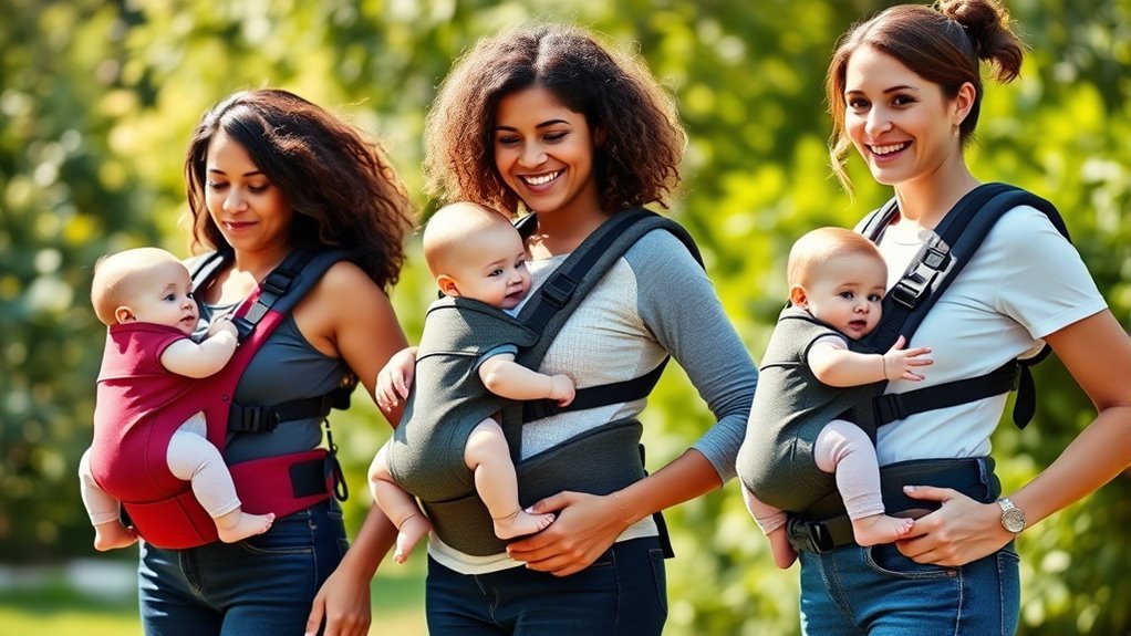 top front carry carriers