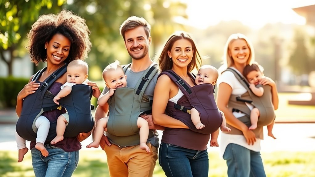 top hip friendly baby carriers