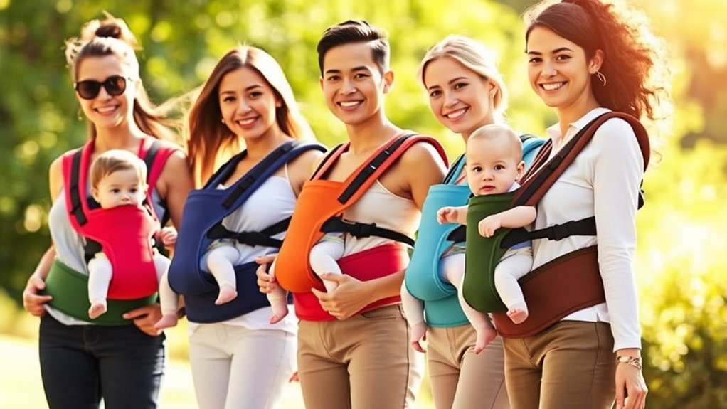 top hip seat carriers