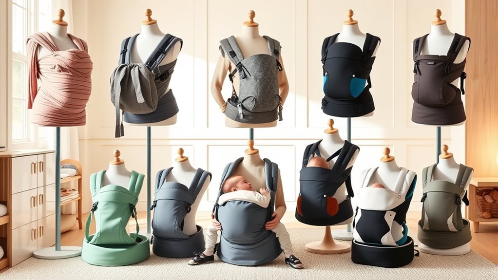 top newborn carrier styles