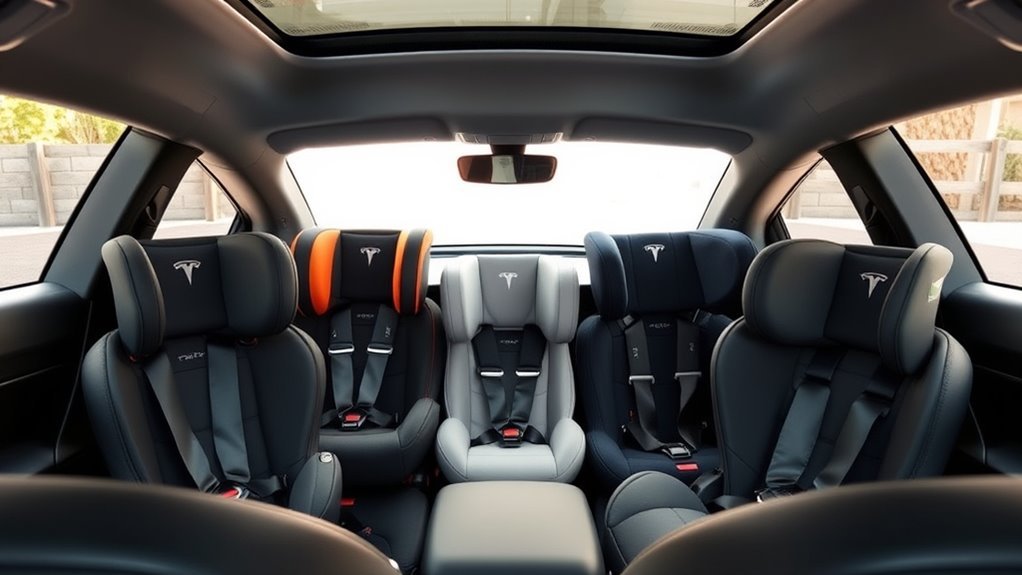top tesla model 3 car seats