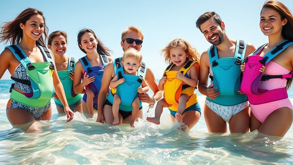 top water baby carriers